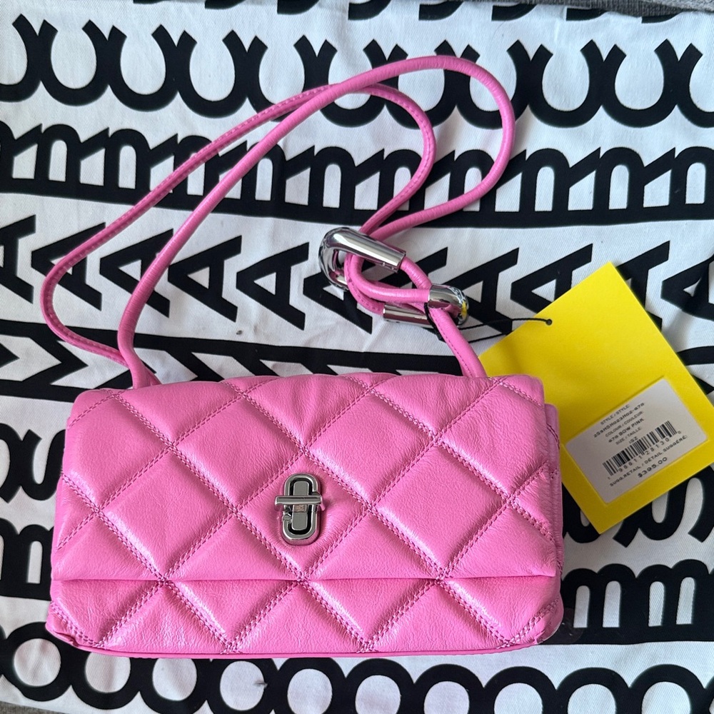 NWT Marc Jacobs Pink Mini Dual Bag